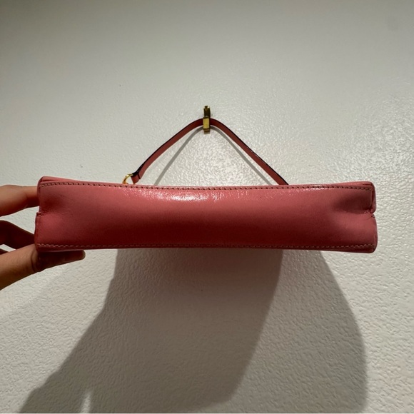 Kate Spade Pink Leather Pochette Wristlet Bag Susanna Spring Easter - Picture 15 of 16